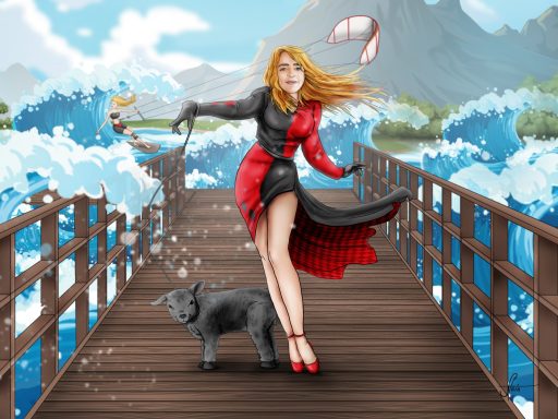 Illustration, Digitale Zeichnung