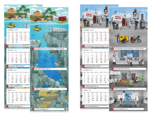 Illustration Kalender