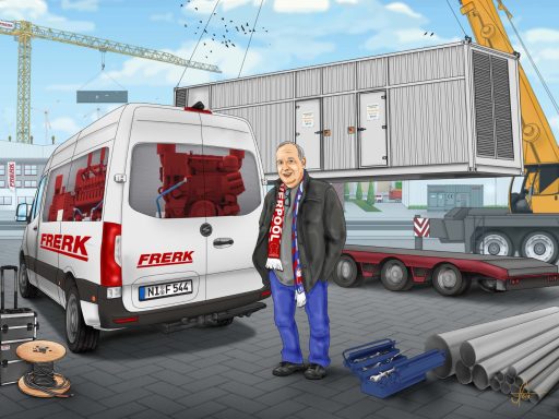 Illustration, Digitale Zeichnung