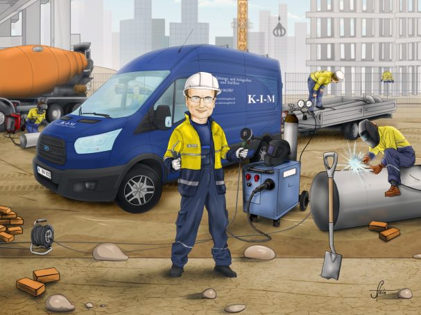 Persönliche Illustrationen & Karikaturen nach Foto – als Erinnerung oder Geschenk