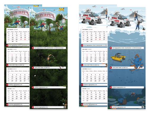 Illustration Kalender
